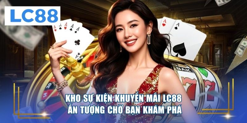 Kho sự kiện khuyến mãi LC88 ấn tượng chờ bạn khám phá